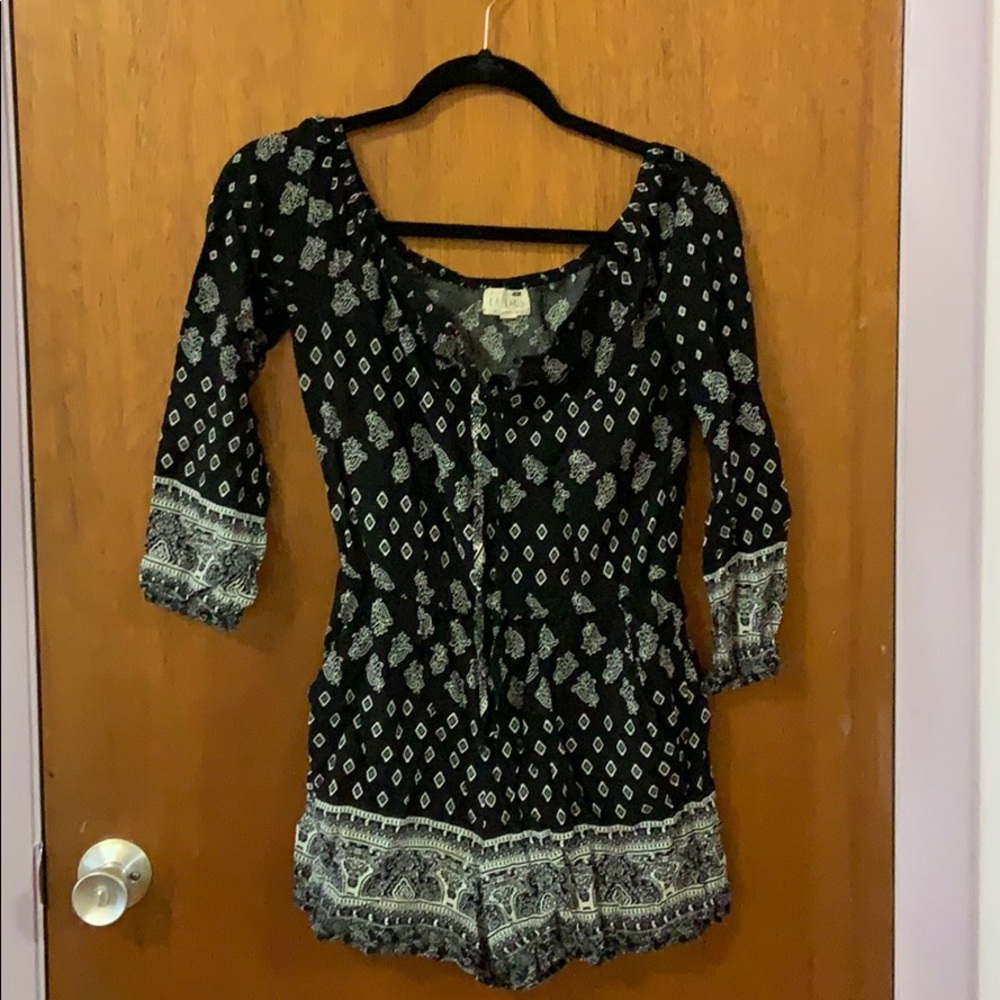 Black romper